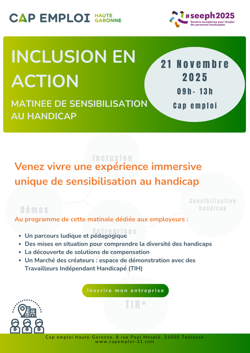 Inclusion en action : matinée de sensibilisation au handicap