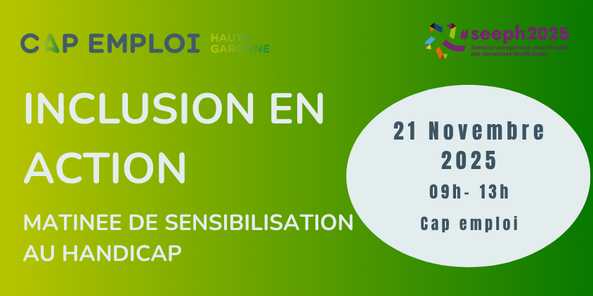 Inclusion en action : Matinée de sensibilisation au handicap 21 novembre 2025